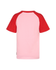 BUBBLEGUM SANTA KYLIE RAGLAN T-SHIRT