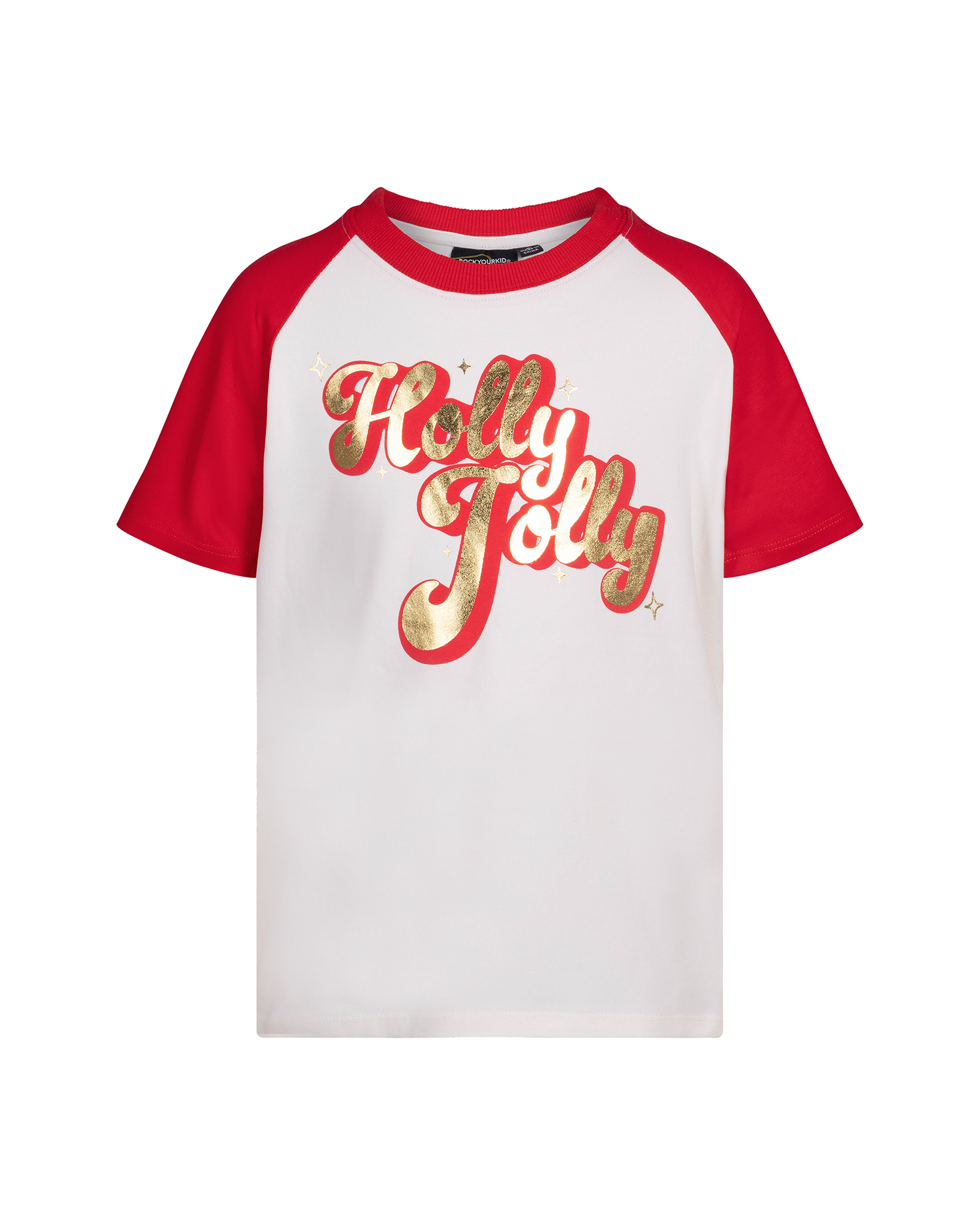 HOLLY JOLLY KYLIE RAGLAN T-SHIRT
