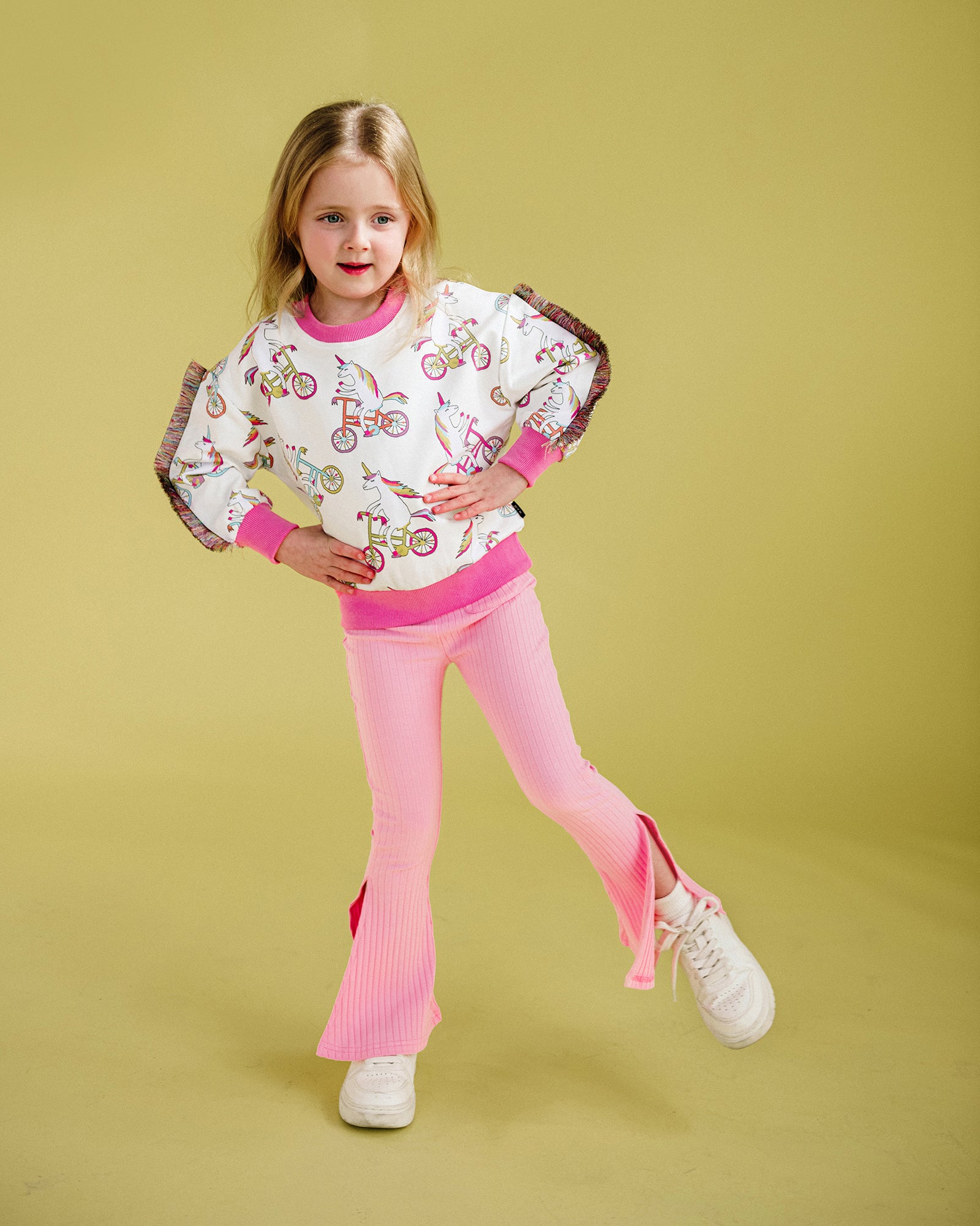 UNICORN BIKE FUNKY FRINGE SWEATSHIRT