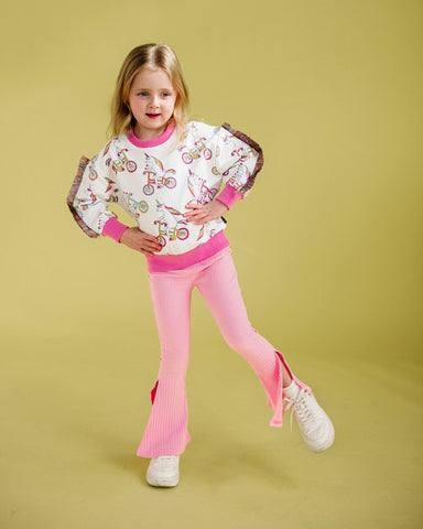 UNICORN BIKE FUNKY FRINGE SWEATSHIRT