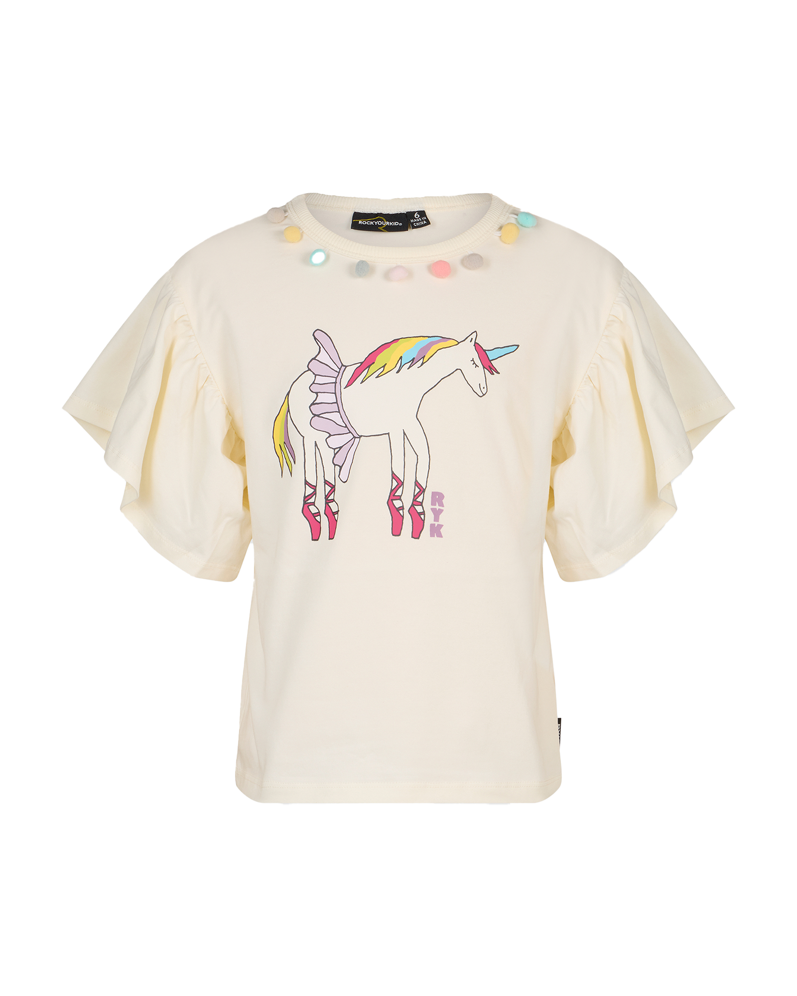 UNICORN BALLERINA MEADOW BELL SLEEVE T-SHIRT