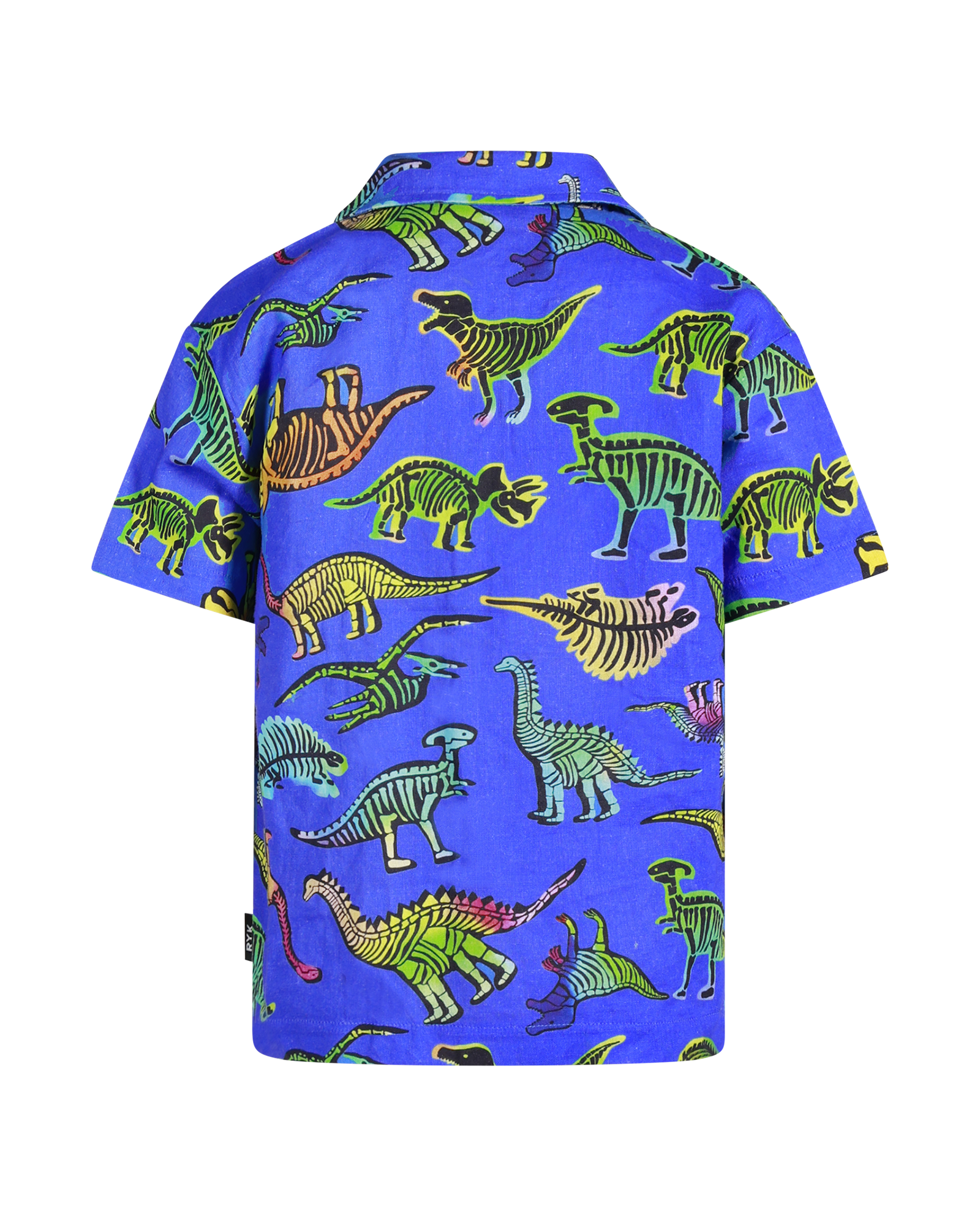 DINO POP SHORT SLEEVE SHIRT IN BLUE