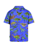 DINO POP SHORT SLEEVE SHIRT IN BLUE