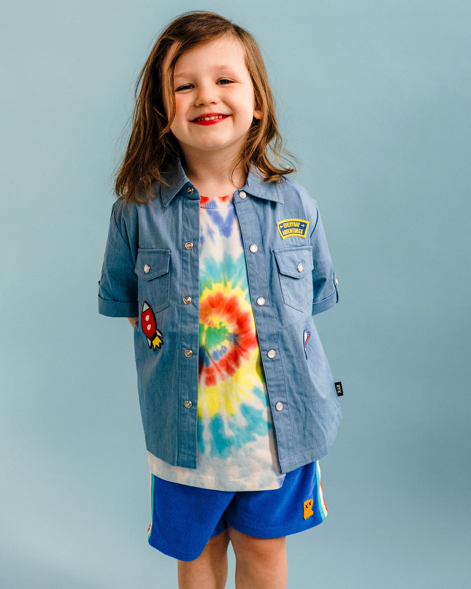 ROCKET CHAMBRAY SHORT SLEEVE SHIRT