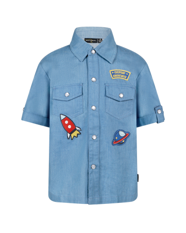 ROCKET CHAMBRAY SHORT SLEEVE SHIRT