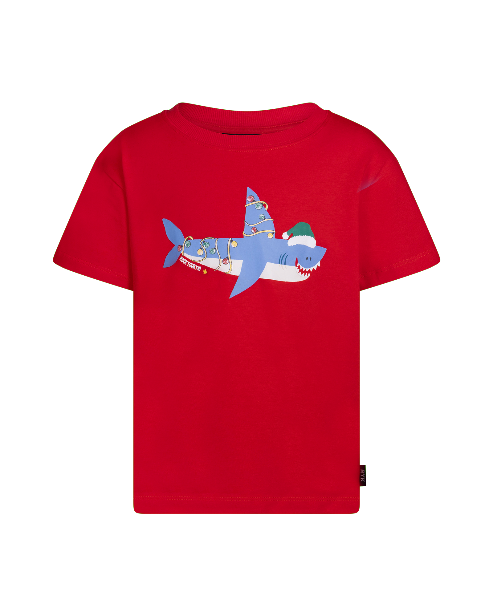 A GREAT WHITE CHRISTMAS SHORT SLEEVE T-SHIRT