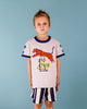 GO GET EM RETRO RINGER SHORT SLEEVE T-SHIRT