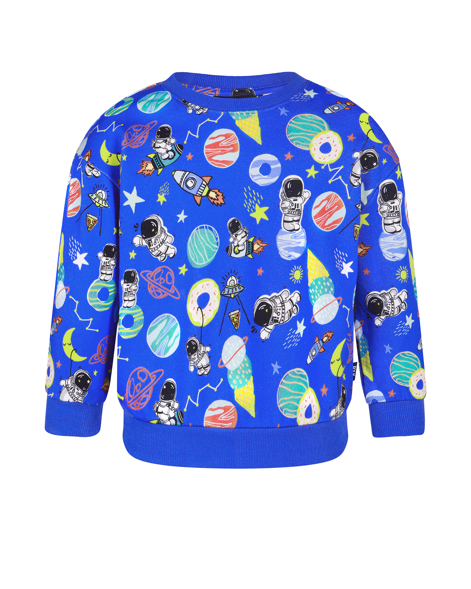 ROCK MY GALAXY SWEATSHIRT IN ROCKET BLUE