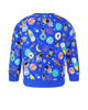 ROCK MY GALAXY SWEATSHIRT IN ROCKET BLUE