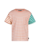 PRINTED STRIPE SHORT SLEEVE T-SHIRT