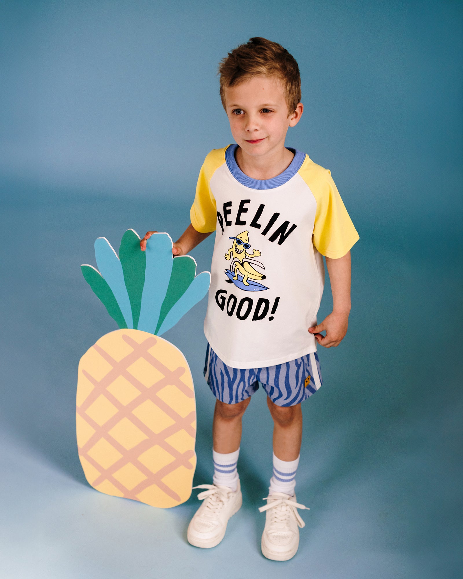 PEELIN GOOD SHORT SLEEVE RAGLAN T-SHIRT