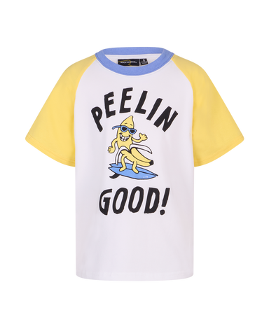 PEELIN GOOD SHORT SLEEVE RAGLAN T-SHIRT