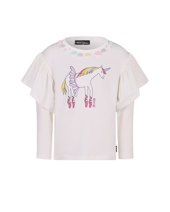 MEADOW BELL LONG SLEEVE TOP IN CREAM | Rock Your Baby