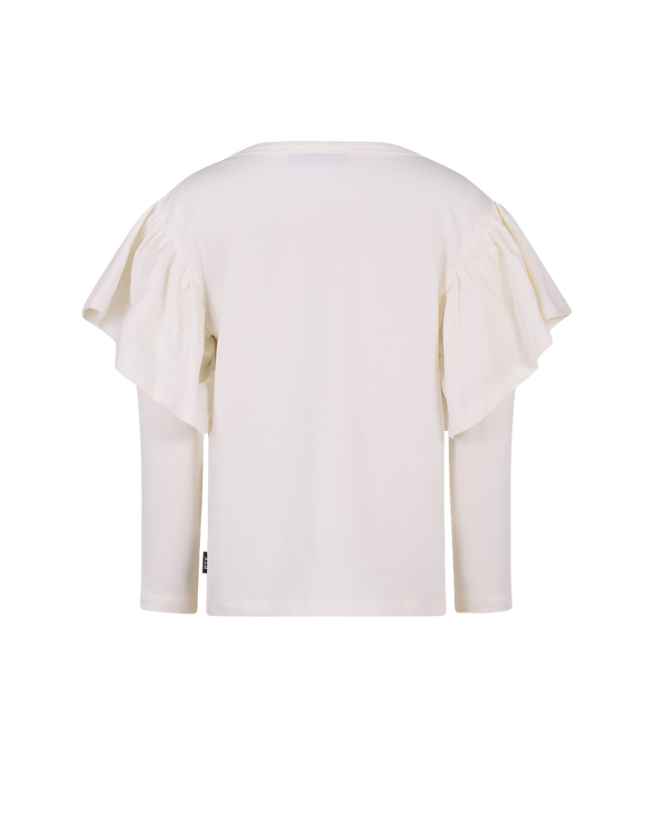 MEADOW BELL LONG SLEEVE TOP IN CREAM