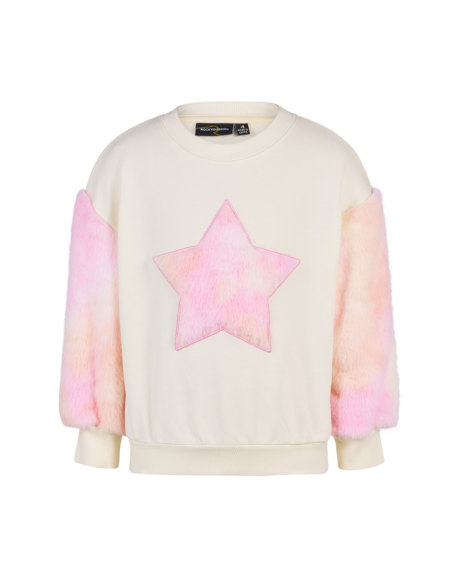 FUZZY STAR TESSA SWEATSHIRT | Rock Your Baby