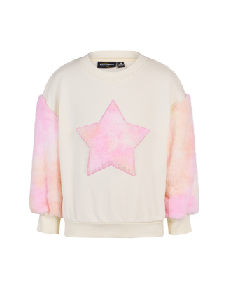 FUZZY STAR TESSA SWEATSHIRT