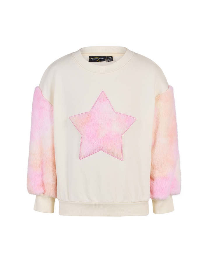 FUZZY STAR TESSA SWEATSHIRT | Rock Your Baby