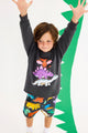 DINO STACK LONG SLEEVE T-SHIRT