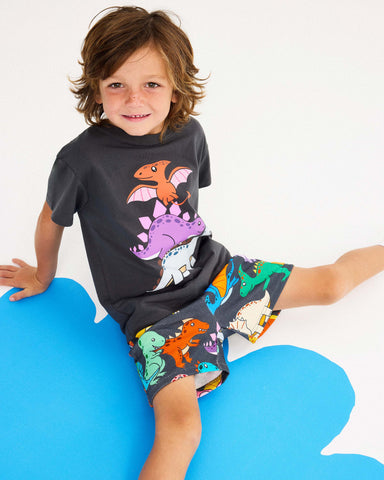 DINO STACK SHORT SLEEVE T-SHIRT