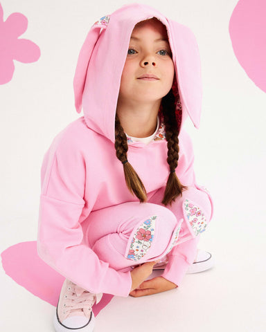 DITSY BUNNY HOP ALONG HOODIE