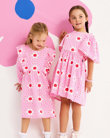 DAISY CHAIN LONG SLEEVE DRESS