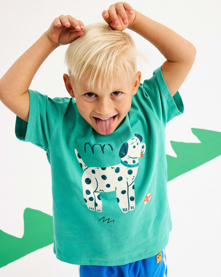 DALMATIAN SHORT SLEEVE T-SHIRT | Rock Your Baby