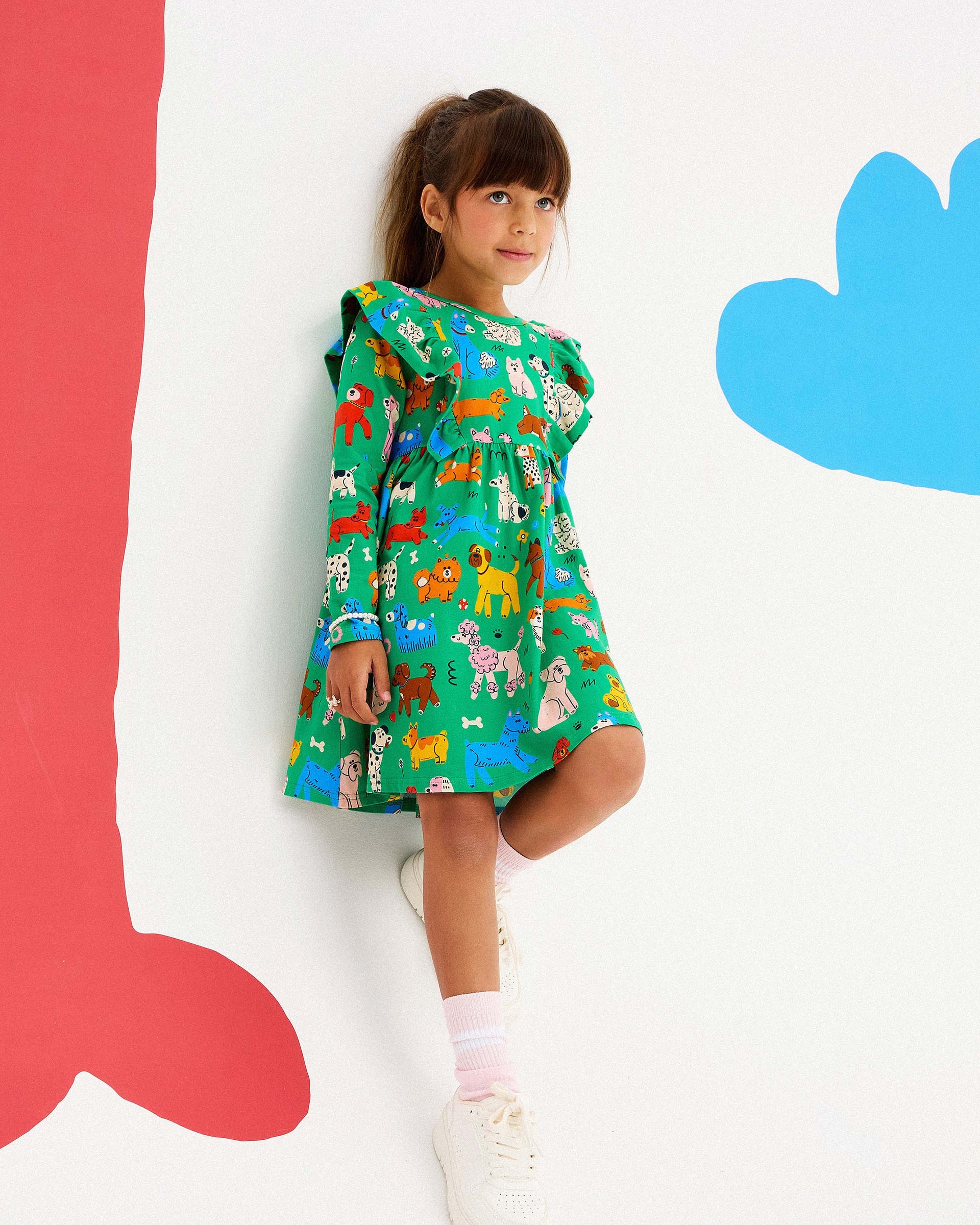 PARK LIFE LONG SLEEVE DRESS