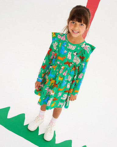 PARK LIFE LONG SLEEVE DRESS