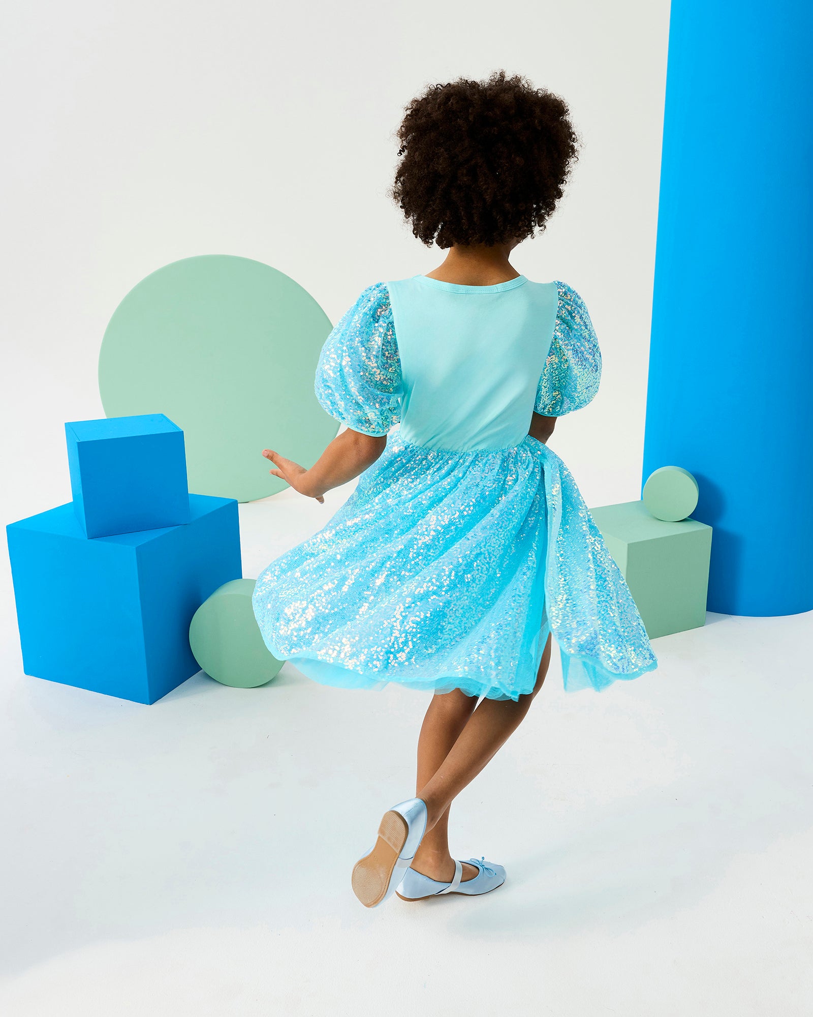 DISNEY FROZEN ELSA SEQUIN DRESS