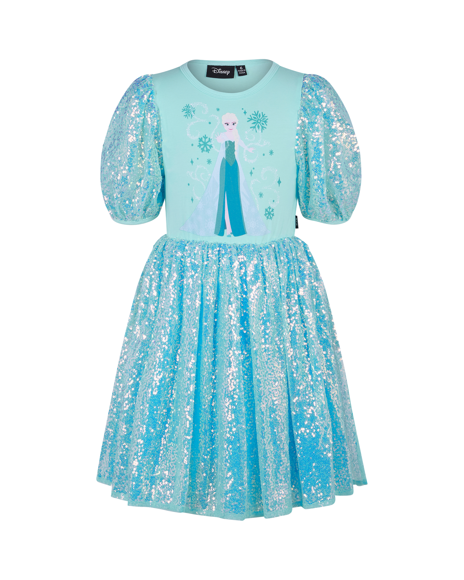 DISNEY FROZEN ELSA SEQUIN DRESS