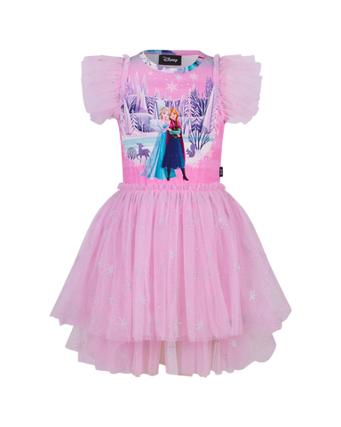 DISNEY FROZEN PRINCESSES RUFFLE DRESS