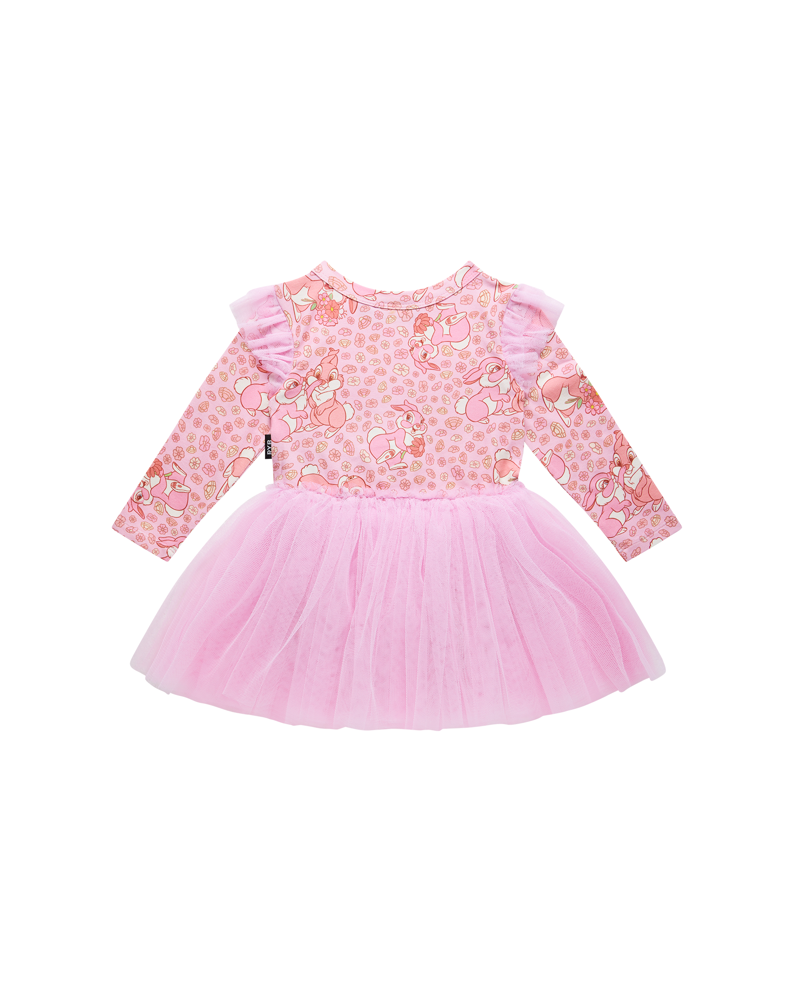 DISNEY THUMPER LONG SLEEVE BABY CIRCUS FRILL DRESS