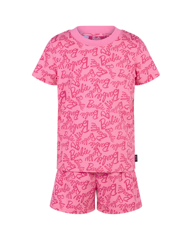 BARBIE SHORT SLEEVE PJ SLEEP SET