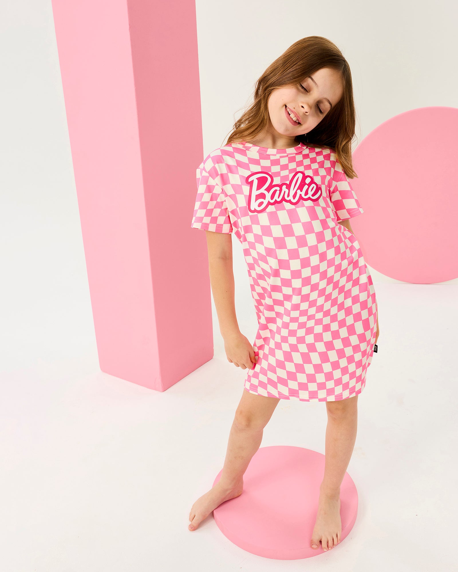 BARBIE CHECKERBOARD NIGHTIE