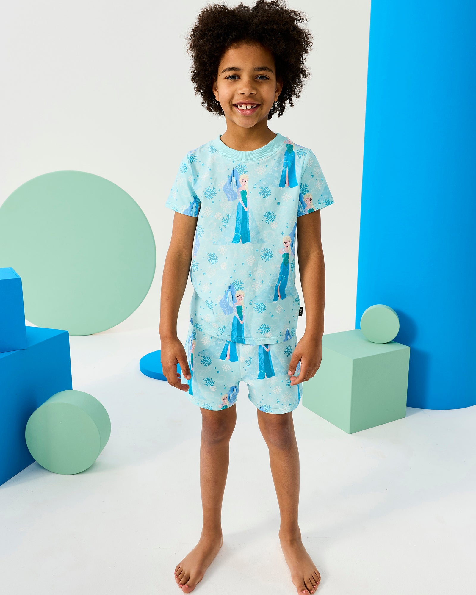 DISNEY FROZEN ELSA PJ SHORT SLEVE SLEEP SET