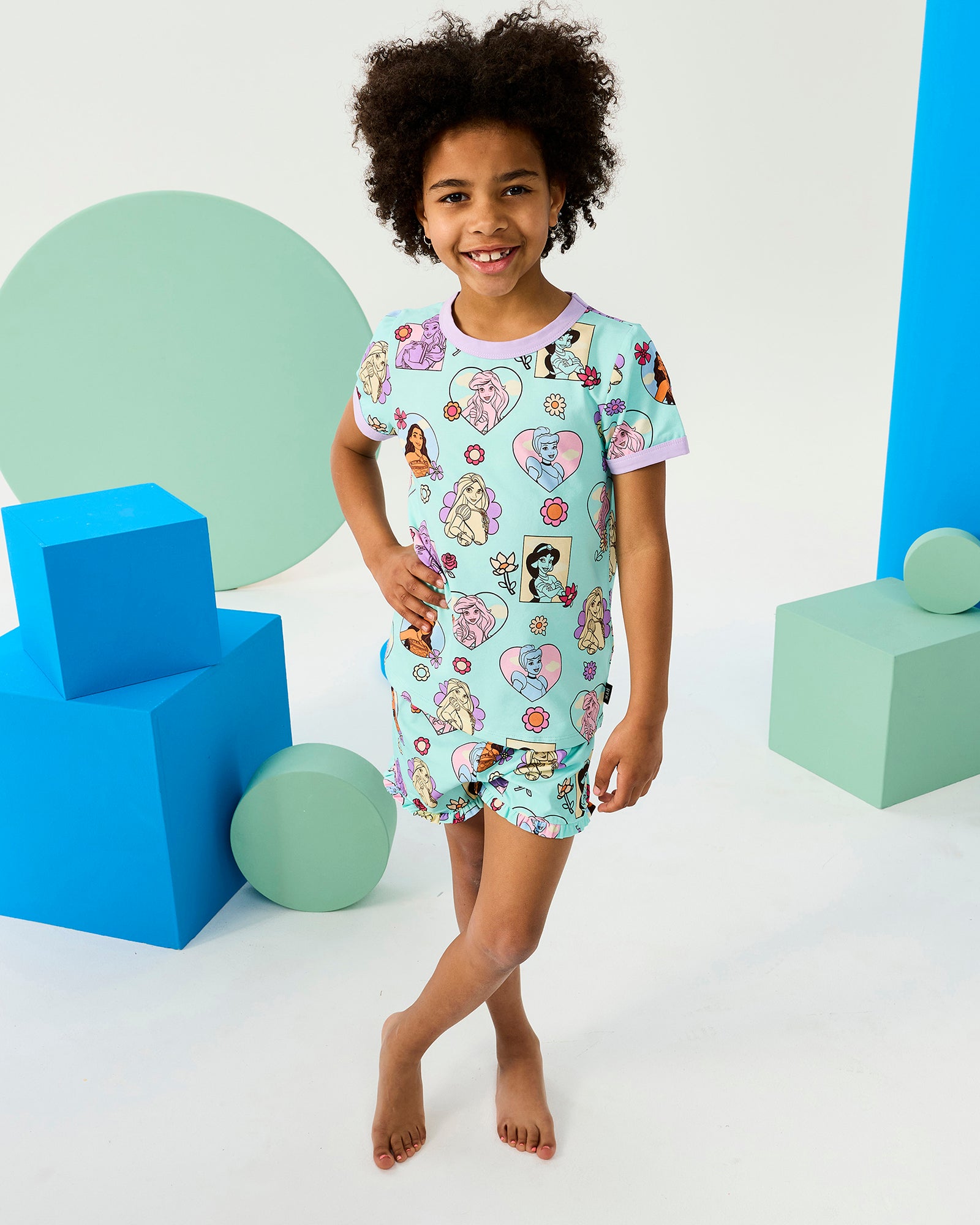 DISNEY PRINCESS ICONS PJ SLEEP SET