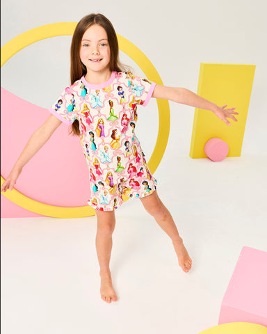 DISNEY PRINCESS RIBBON PJ SLEEP SET