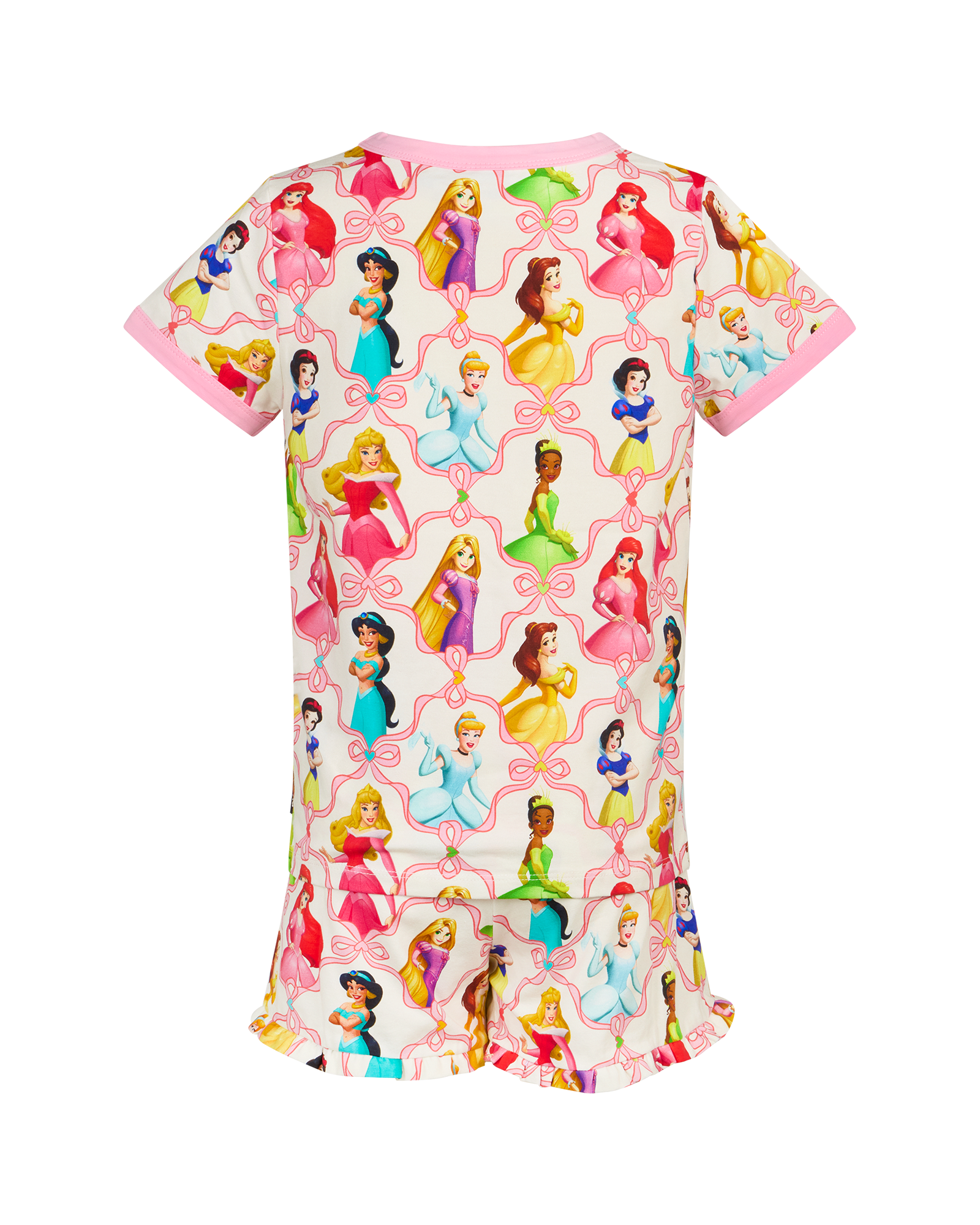 DISNEY PRINCESS RIBBON PJ SLEEP SET