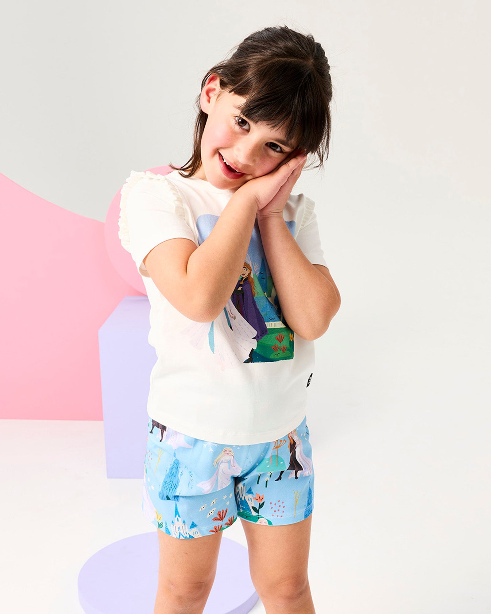 DISNEY FROZEN ENCHANTED PJ SLEEP SET