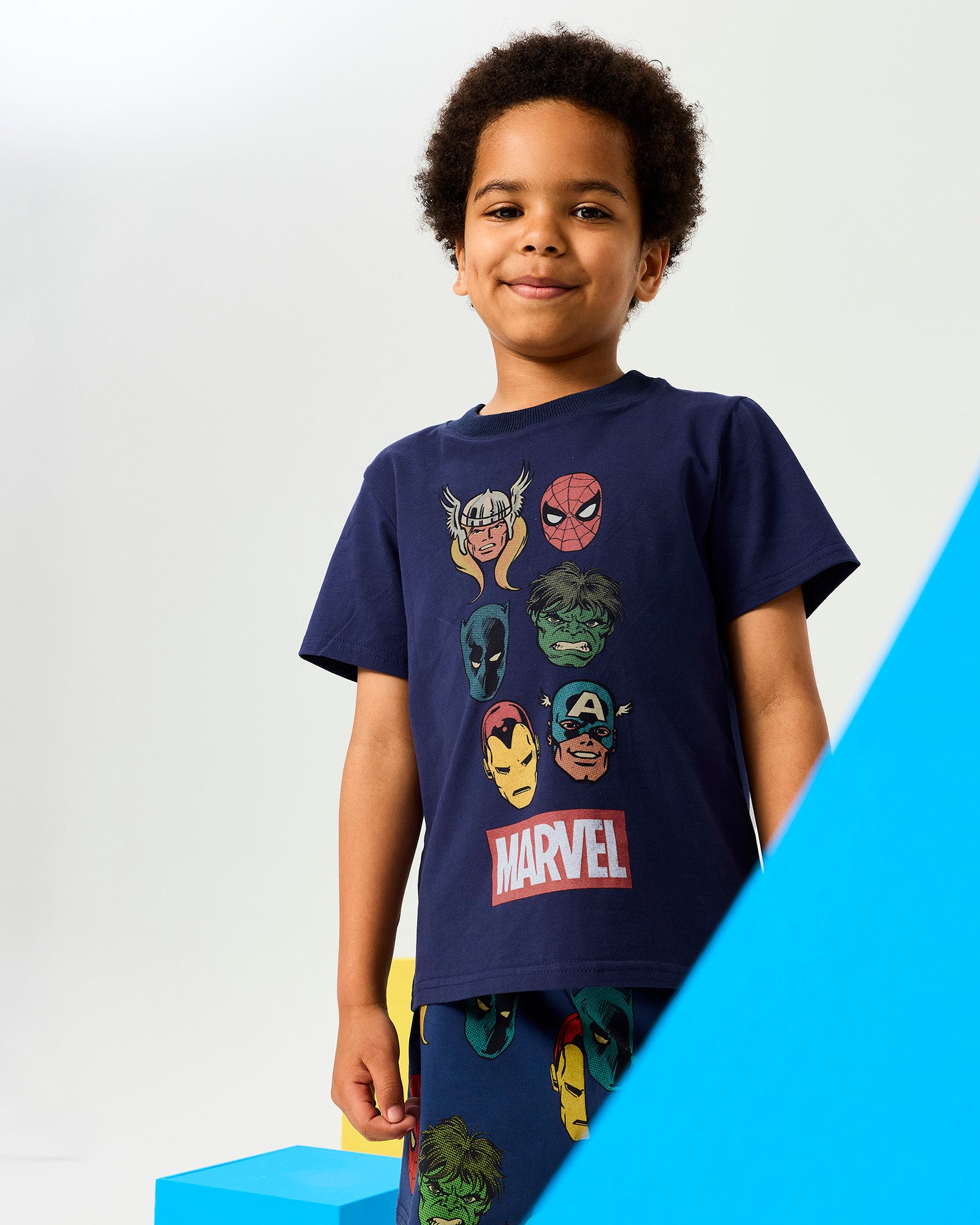 MARVEL COMICS SHORT SLEEVE PJ SLEEP SET
