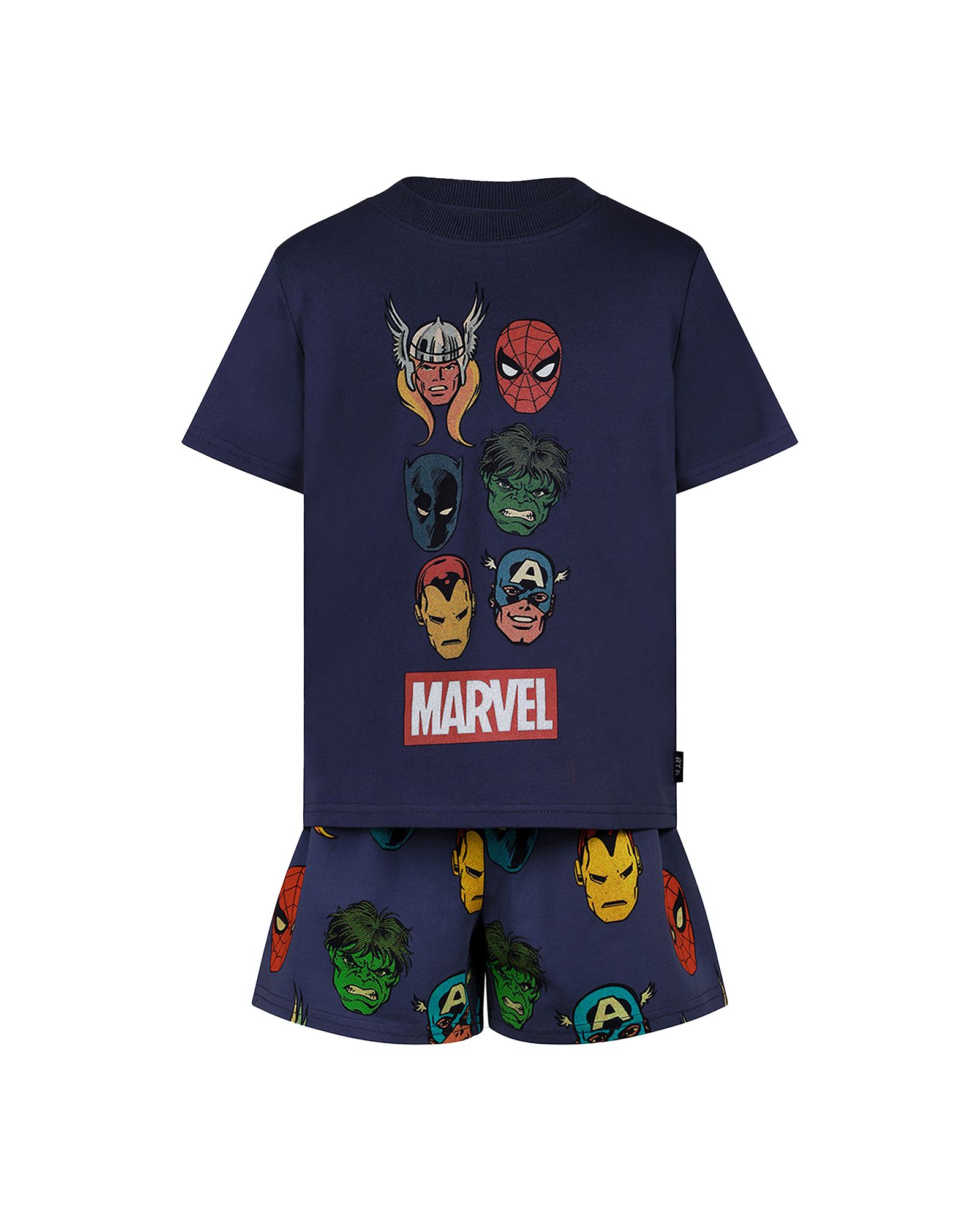 MARVEL COMICS SHORT SLEEVE PJ SLEEP SET