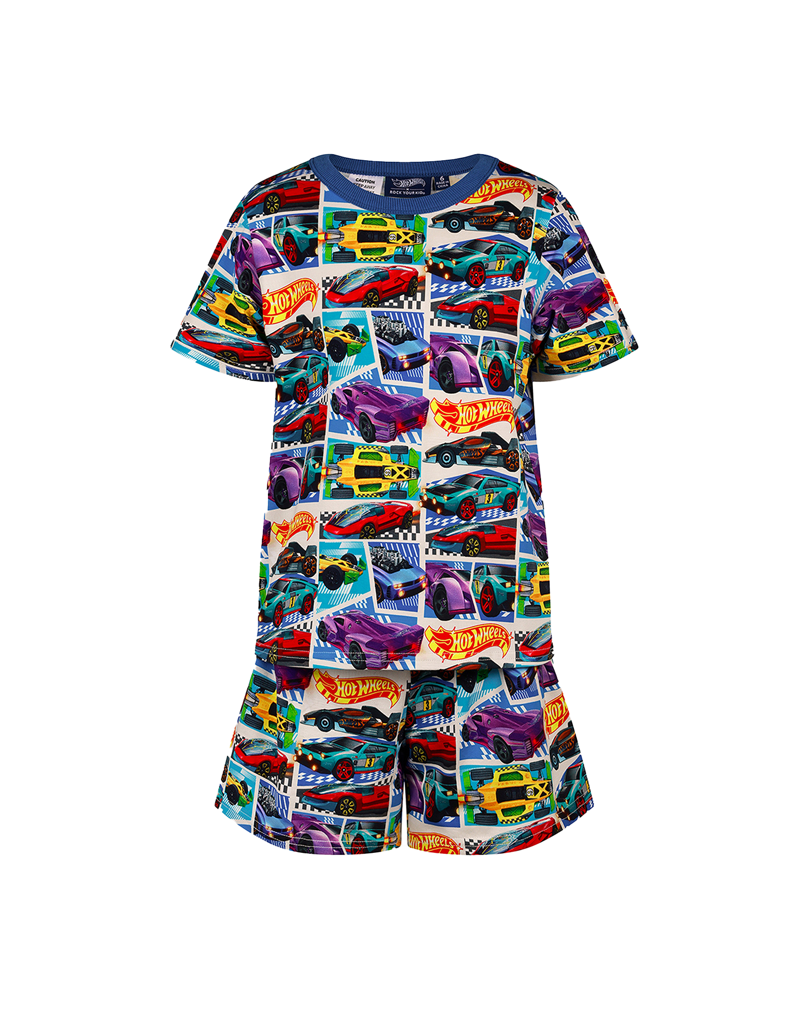 HOT WHEELS COMIC PJ SLEEP SET