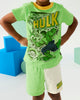 MARVEL INCREDIBLE HULK SHORT SLEEVE PJ SET