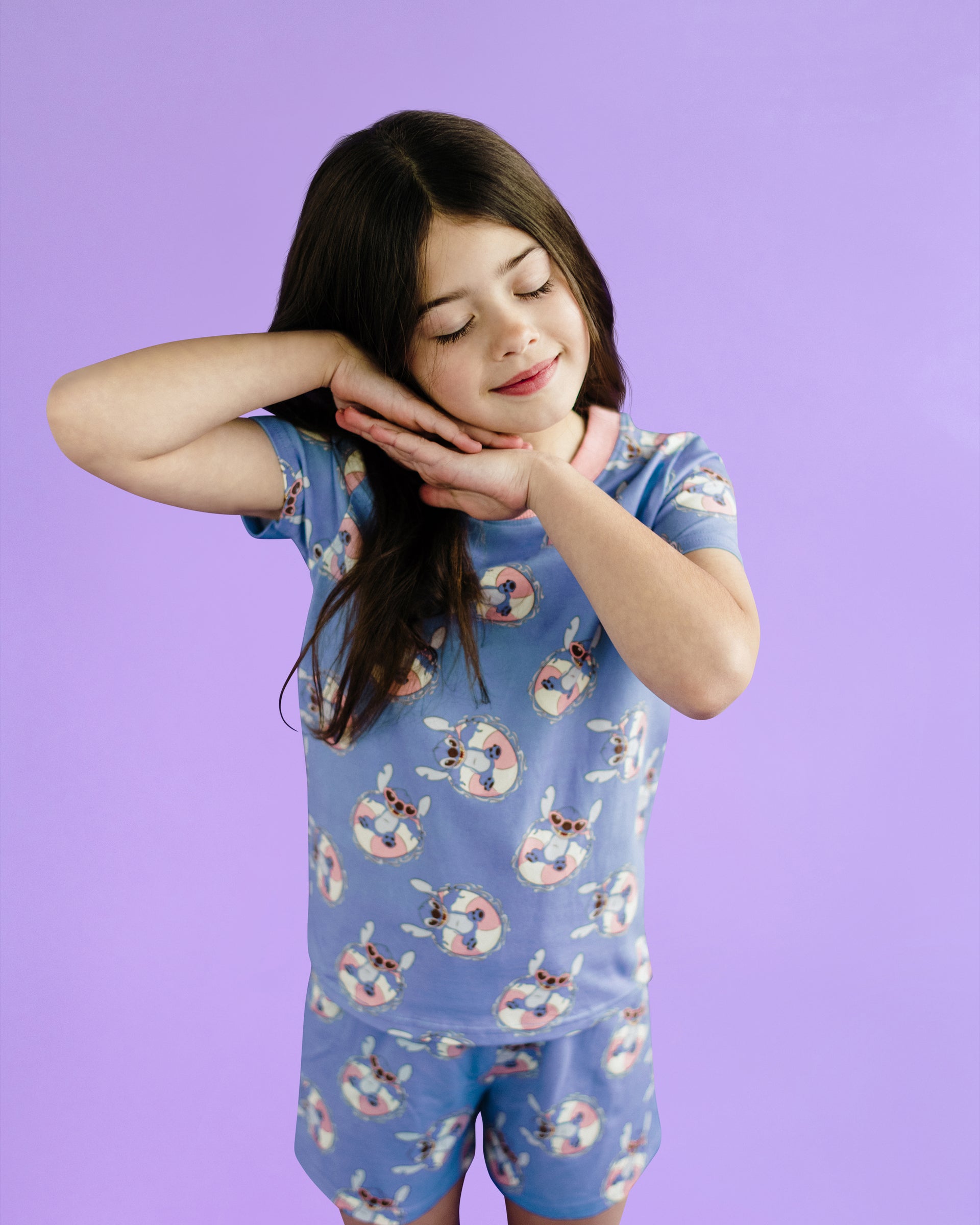 DISNEY STITCH FLOATIE PJ SLEEP SET