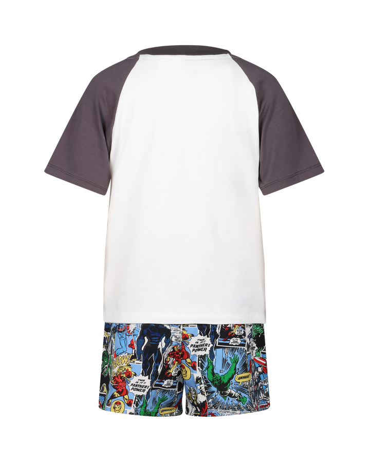 MARVEL RAGLAN SLEEP SET IN GREY