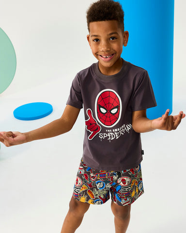 AMAZING SPIDER-MAN SHORT SLEEVE PJ SET