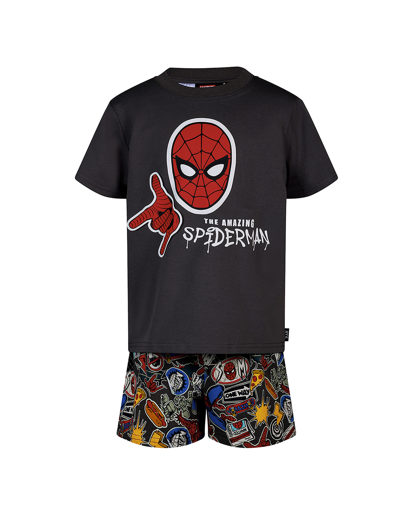 AMAZING SPIDER-MAN SHORT SLEEVE PJ SET