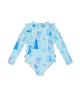 DISNEY FROZEN ELSA LONG SLEEVE PADDLESUIT