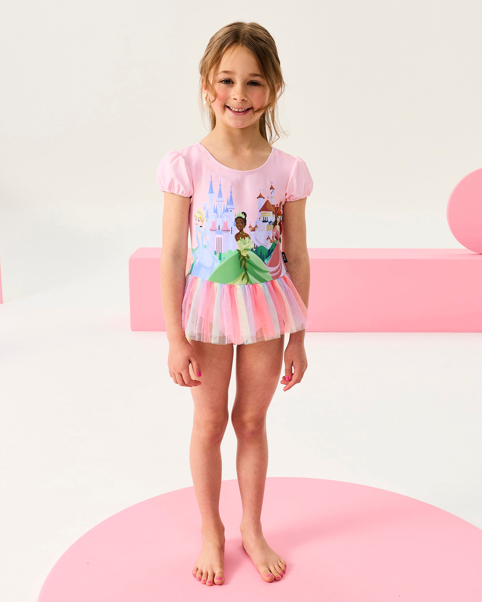 DISNEY PRINCESS RAINBOW TUTU ONE PIECE