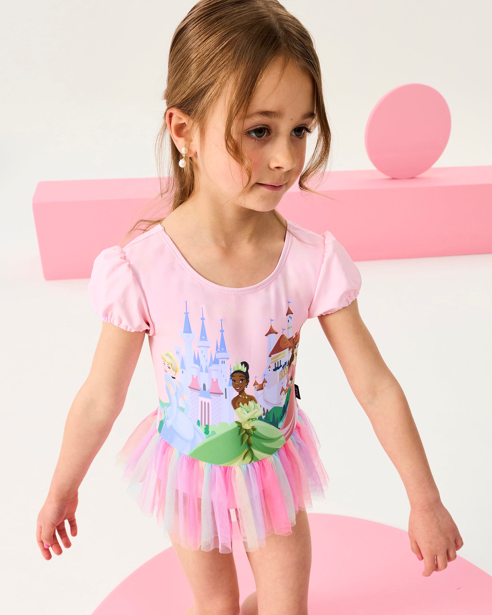 DISNEY PRINCESS RAINBOW TUTU ONE PIECE